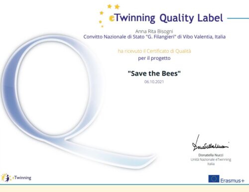 Progetto Etwinning “Save the Bees”